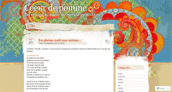 Desktop Screenshot of coeurdepomme.wordpress.com