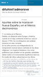 Mobile Screenshot of difuhist1admorave.wordpress.com