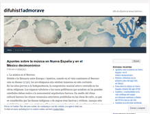 Tablet Screenshot of difuhist1admorave.wordpress.com