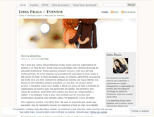 Tablet Screenshot of lidiafraga.wordpress.com
