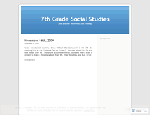 Tablet Screenshot of isnp7thgrade.wordpress.com