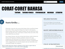 Tablet Screenshot of indonesiasaram.wordpress.com