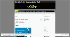 Desktop Screenshot of mumbles1183.wordpress.com