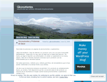 Tablet Screenshot of gliconutrientes.wordpress.com