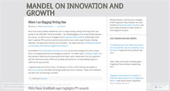 Desktop Screenshot of innovationandgrowth.wordpress.com