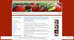 Desktop Screenshot of isaporidicorbara.wordpress.com