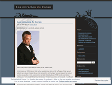 Tablet Screenshot of lesmiraclesducoran.wordpress.com