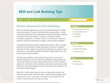 Tablet Screenshot of linkbuilding101.wordpress.com