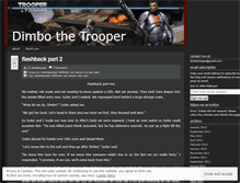 Tablet Screenshot of dimbotrooper.wordpress.com