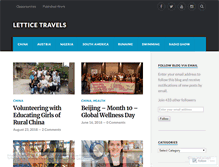 Tablet Screenshot of letticew.wordpress.com