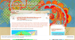 Desktop Screenshot of blogwithmandi.wordpress.com