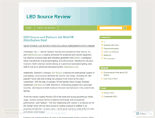 Tablet Screenshot of ledsource.wordpress.com