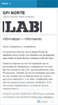 Mobile Screenshot of labgfinorte.wordpress.com