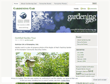 Tablet Screenshot of gardeninggab.wordpress.com