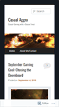 Mobile Screenshot of casualaggro.wordpress.com