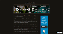 Desktop Screenshot of danumdiscordium.wordpress.com