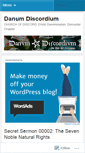 Mobile Screenshot of danumdiscordium.wordpress.com