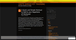 Desktop Screenshot of jjaysjft.wordpress.com