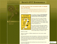 Tablet Screenshot of bethsbookshelf.wordpress.com