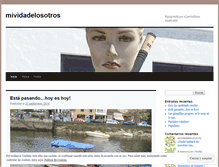 Tablet Screenshot of mividadelosotros.wordpress.com