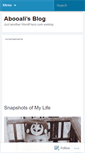 Mobile Screenshot of abooali.wordpress.com
