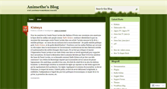 Desktop Screenshot of animethe.wordpress.com
