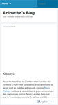 Mobile Screenshot of animethe.wordpress.com