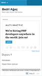 Mobile Screenshot of bedriagac.wordpress.com