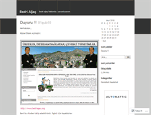 Tablet Screenshot of bedriagac.wordpress.com