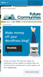Mobile Screenshot of futurecommunitiesneveragain.wordpress.com