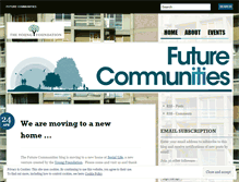 Tablet Screenshot of futurecommunitiesneveragain.wordpress.com