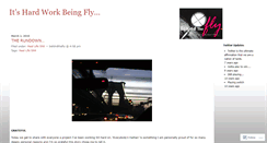 Desktop Screenshot of behindthefly.wordpress.com