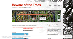 Desktop Screenshot of bewareofthetrees.wordpress.com
