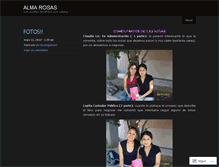 Tablet Screenshot of almarosas.wordpress.com