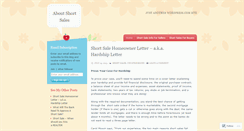 Desktop Screenshot of aboutshortsales.wordpress.com