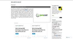 Desktop Screenshot of berenman.wordpress.com
