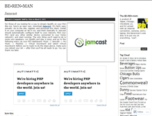 Tablet Screenshot of berenman.wordpress.com