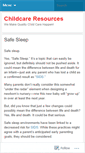 Mobile Screenshot of childcareresourcesbham.wordpress.com