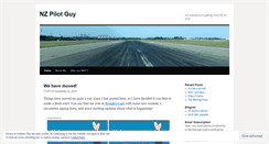 Desktop Screenshot of nzpilotguy.wordpress.com