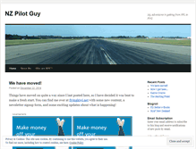 Tablet Screenshot of nzpilotguy.wordpress.com