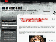 Tablet Screenshot of lightmeetsdark.wordpress.com