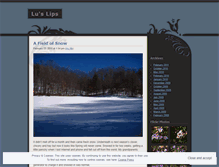 Tablet Screenshot of librarylu.wordpress.com