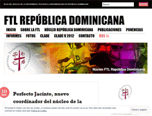 Tablet Screenshot of ftldominicana.wordpress.com