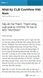 Mobile Screenshot of clbcashflowvn.wordpress.com