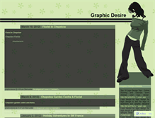 Tablet Screenshot of graphicdesire.wordpress.com