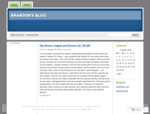 Tablet Screenshot of brandon26.wordpress.com