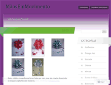 Tablet Screenshot of maosemovimento.wordpress.com