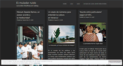 Desktop Screenshot of elmuladarruido.wordpress.com