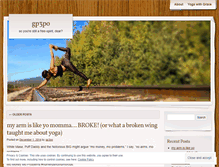 Tablet Screenshot of gp3po.wordpress.com