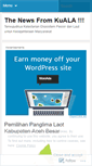 Mobile Screenshot of kualanews.wordpress.com
